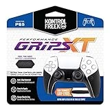 KontrolFreek Performance Grips for Playstation 5 (PS5) Controller (Nightfall Black XT (Extra-Thin))