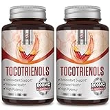Tocotrienol Supplement Full Spectrum, Cutting-edge Fusion Technology, Tocotrienol Vitamin E-Tocotrienols 800mg, Powerful Antioxidant,Cardiovascular,Highest Absorption Rate -120 Liquid-Filled Capsules