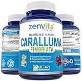 Pure Caralluma Fimbriata Extract 1200mg - 120 Capsules, Non-GMO, Gluten-Free, Natural Endurance Support, Fast-Acting Maximum Strength Weight Management Supplement