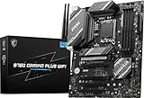 MSI B760 Gaming Plus WiFi Gaming Motherboard (Supports 12th/13th Gen Intel Processors, LGA 1700, DDR5, PCIe 4.0, M.2, 2.5Gbps LAN, USB 3.2 Gen2, Wi-Fi 6E, ATX)