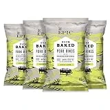 Epic Artisanal Oven Baked Pork Rinds Chili Lime, 2.5 oz. (4 Count)