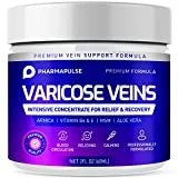 Varicose & Spider Veins Soothing Leg Cream - Natural Treatment for Strengthening Capillaries & Improving Circulation - Fast-Acting Natural Solution - Expertly Crafted for Optimal Comfort 2oz