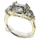 Chrome Cherry Ringo Invisible Ring Size Adjuster for Loose Rings (Multi 10-Pack)