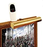 Concept 101L Cordless Remote Control LED Picture Light- 11 1/2 inch Polished Brass