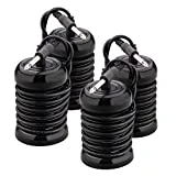 4-Pack Arrays for Ionic Detox Foot Bath, Replacement Arrays for Ionic Foot Bath Detox Machines System Stainless Steel Round (6.35mm Adapter)