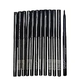 12pcs Nabi Retractable Waterproof Black Eyeliner (Wholesale Lot) Pencil