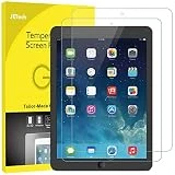 JETech Screen Protector for iPad (9.7-Inch, 2018/2017 Model, 6th/5th Generation), iPad Air 1, iPad Air 2, iPad Pro 9.7-Inch, Tempered Glass Film, 2-Pack