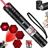 Red Laser Pointer High Power, High Long Range Strong Laser Light Pointer for Cats Dogs Toy Rechargeable High Power Laser Pointer for Presentations Teaching Outdoor Cat Laser Toy