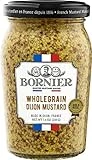 BORNIER Wholegrain Dijon Mustard, 7.4 Ounce