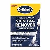 Dr. Scholl's Freeze Away Skin TAG Remover, 8 Ct // Removes Skin Tags in As Little As 1 Treatment, FDA-Cleared, Clinically Proven, 8 Treatments