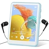 64GB MP3 Player with Bluetooth 5.3 - MECHEN 2.4' Full Touch Screen，Portable Digital HiFi Lossless Sound Music MP3 MP4 Player with Speaker，FM Radio，Line-in Recording，E-Book，Earphones Included.