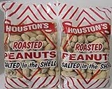 Freshly Roasted Peanuts Salted In The Shell 'Houston's' 8oz Bag (2-Pack) (2)