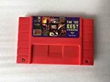 The 100 Best Video Games Cartridge 100 in 1 SNES Game Cartridge 16 Bit SNES Game Card