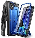 SupCase Unicorn Beetle Pro Series Case Designed for iPhone 11 6.1 Inch (2019 Release), Built-in Screen Protector Full-Body Rugged Holster Case (Royal Blue)