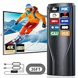2023 Signal Enhance TV Antenna with 800+ Miles Coverage Range Supports 4K 8K 1080p for Smart HDTV and Older TVs, Indoor Signal 36ft HDTV Cable