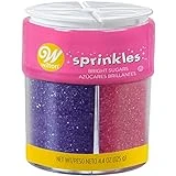 Wilton Colored Sugar Sprinkles Medley Baking Supplies, 4.4 oz, Bright Multicolored, Kosher