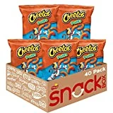 Cheetos Puffs Cheese Flavored Snacks, 0.875 Ounce (Pack of 40)