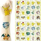Temporary Tattoo Fake Tattoo for Kids Stickers (40 Sheets) Party Favors for Teen Boys and Girls Birthday Party Supplies School Rewards Gifts