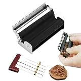 Joint roller110MMCovered Cigarette Rolling Machine 78MM Paper Cigarette Rolling Machine Cigarette Rolling Machine Metal Manual Cigarette Rolling Machine(78mmwith Cover)