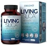 Living Silica Collagen Booster Capsules | Ultra High Absorption | Supports Healthy Collagen and Elastin Production for Joint & Bone Support, Glowing Skin, Strong Hair & Nails (120 Count)