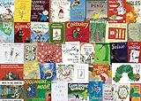 Best Book Cover Puzzle for Adults, Bedtime Storybook Puzzles 1000 Pieces, Childhood Favorites Literary Themed Jigsaw Puzzle as Book Lover Gifts