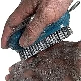 Heavy Duty Nail Brush for Cleaning Fingernails, Fingernail Scrub Brush Hand Brush, Mechanic Brush Nail Cleaning Brush for Men & Women Durable Stiff Bristles Nail Scrub Brush